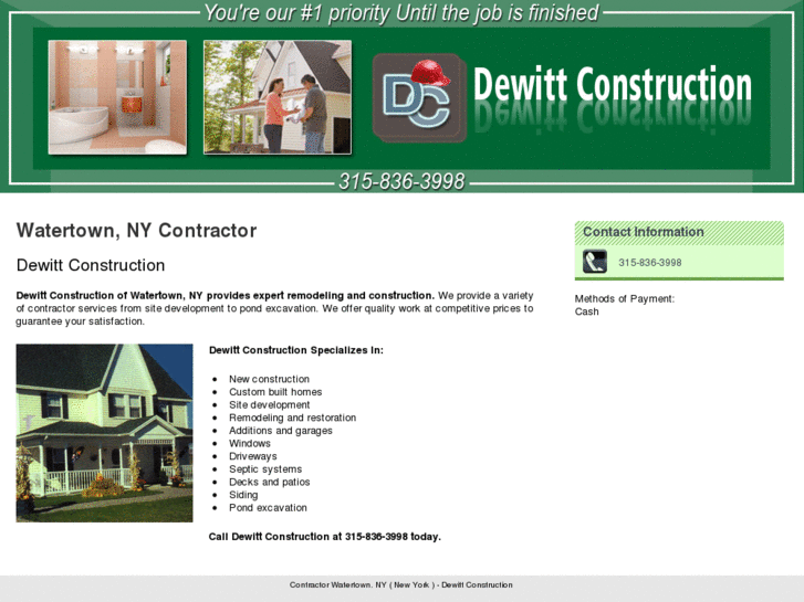 www.dewittconstruction.net