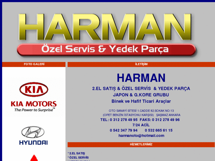 www.harmanozelservisyedekparca.com