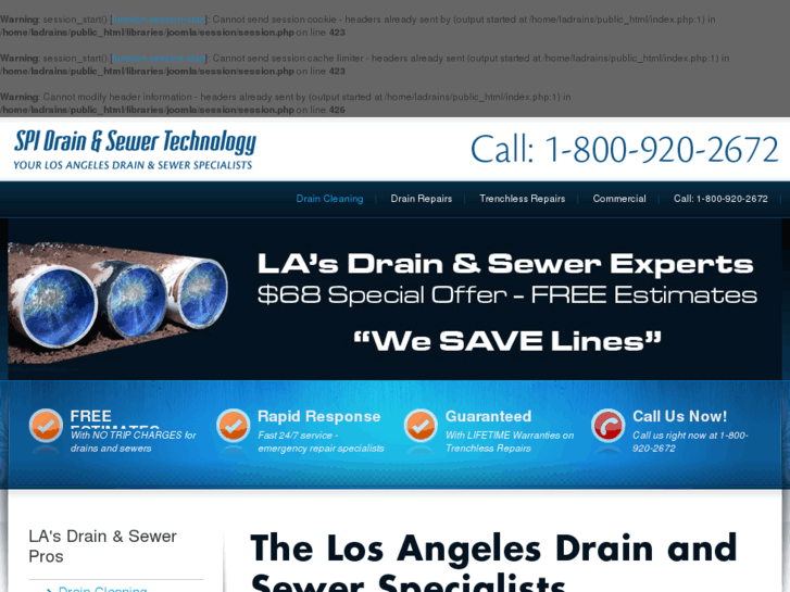 www.losangelesdrains.com