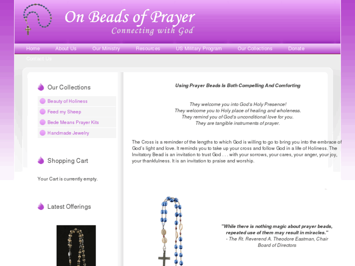 www.onbeadsofprayer.org