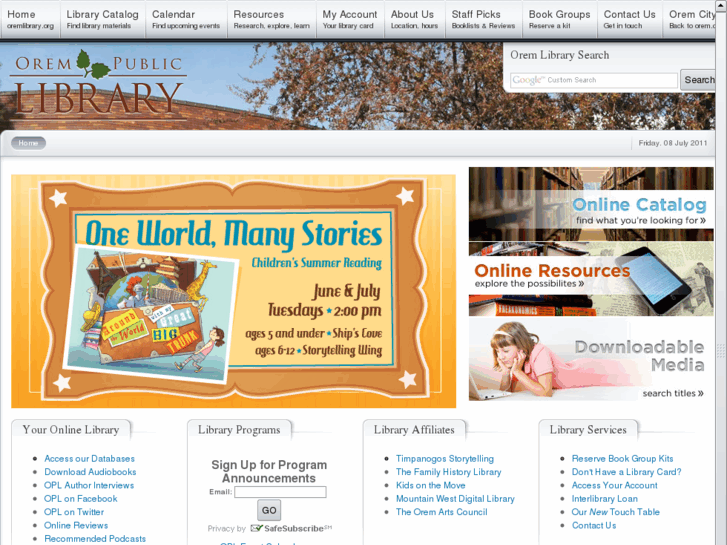 www.oremlibrary.org