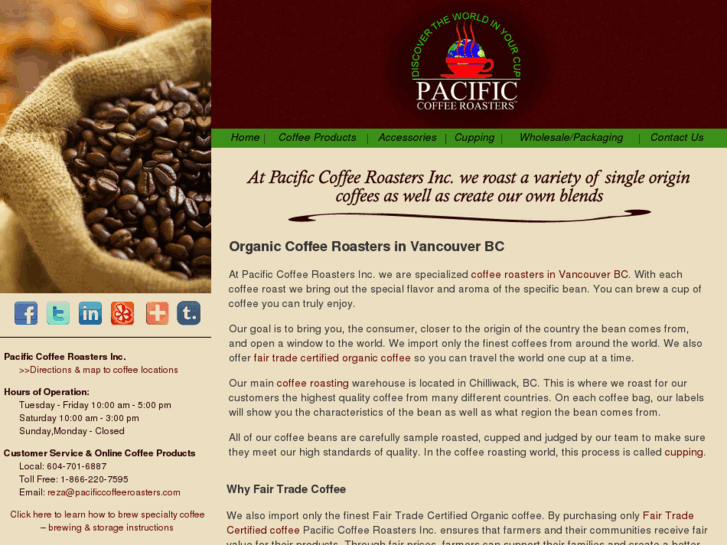 www.pacificcoffeeroasters.com