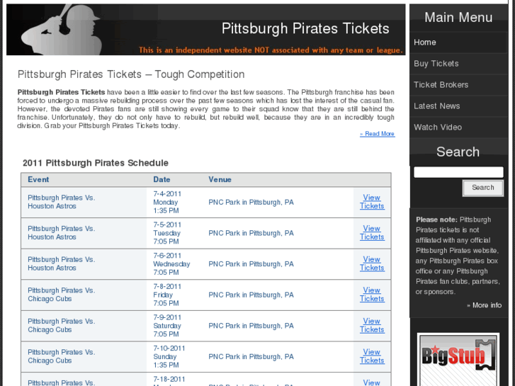 www.pittsburghpiratestickets.org