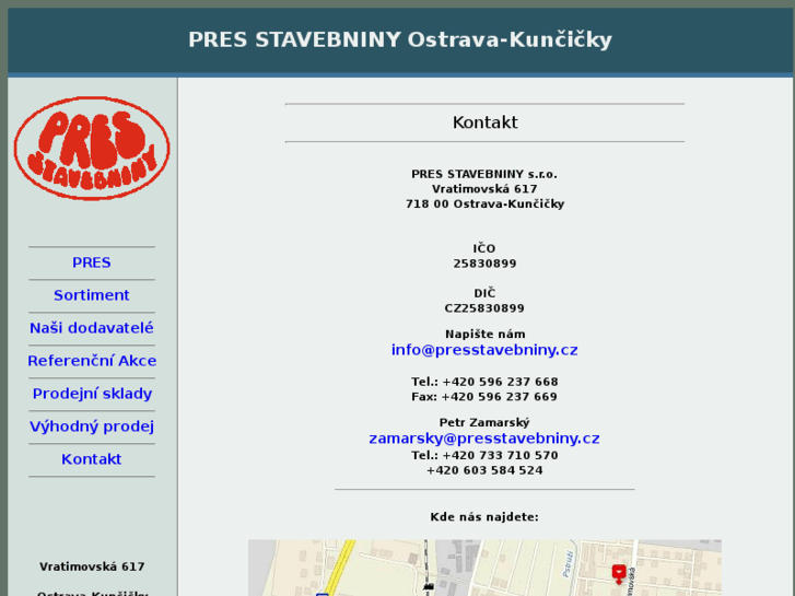 www.presstavebniny.cz