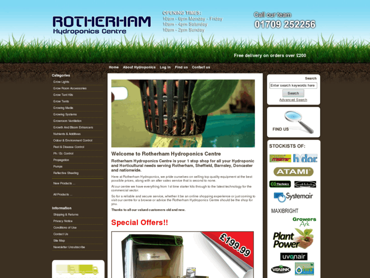 www.rotherham-hydroponics-centre.com