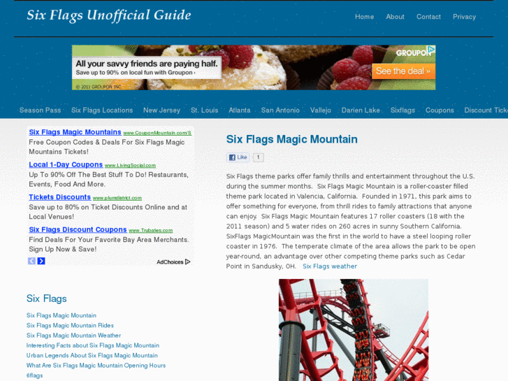 www.sixflagsmagicmountainguide.com