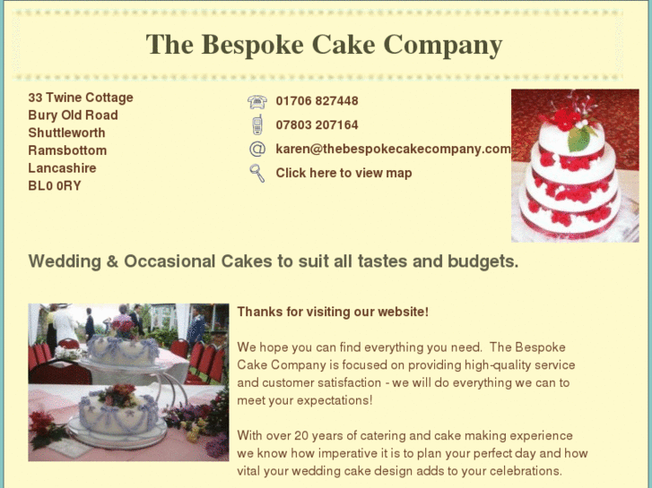 www.thebespokecakecompany.com