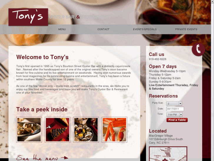 www.tonysoysterbar.com