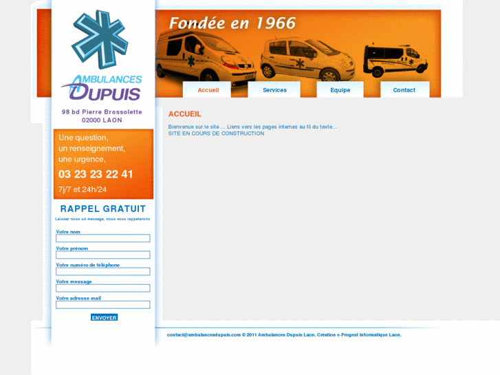 www.ambulancesdupuis.com