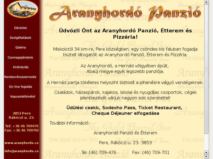 www.aranyhordo.com