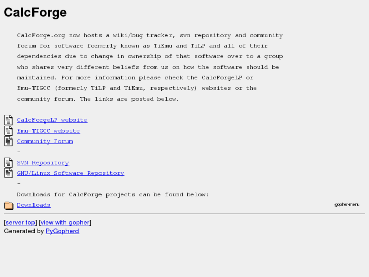 www.calcforge.org