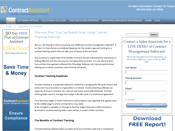 www.contracttracking.net