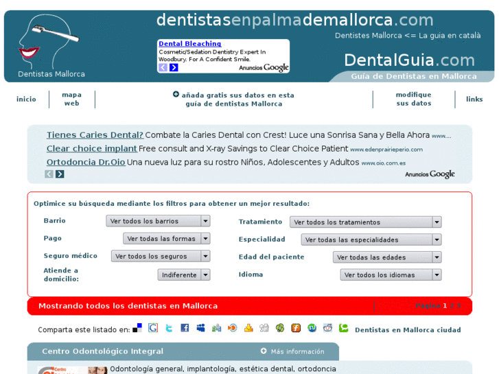 www.dentistasenpalmademallorca.com