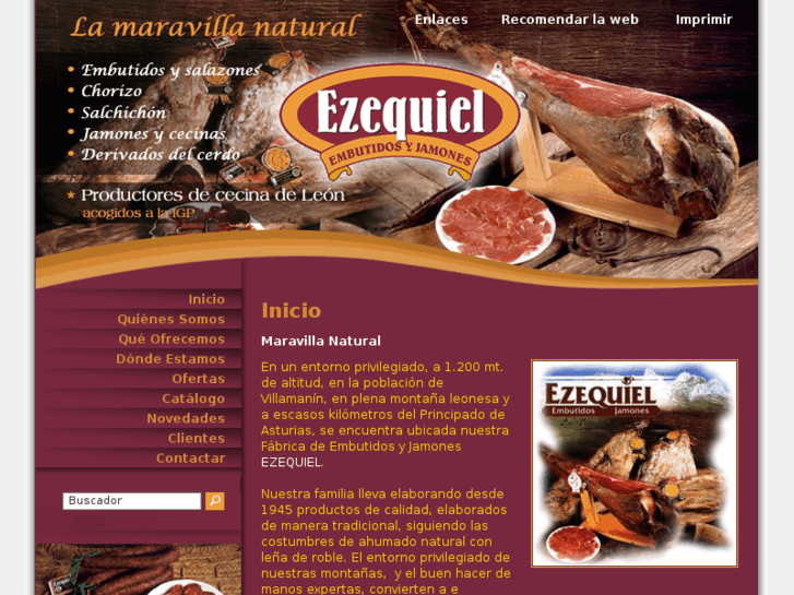 www.embutidosezequiel.es