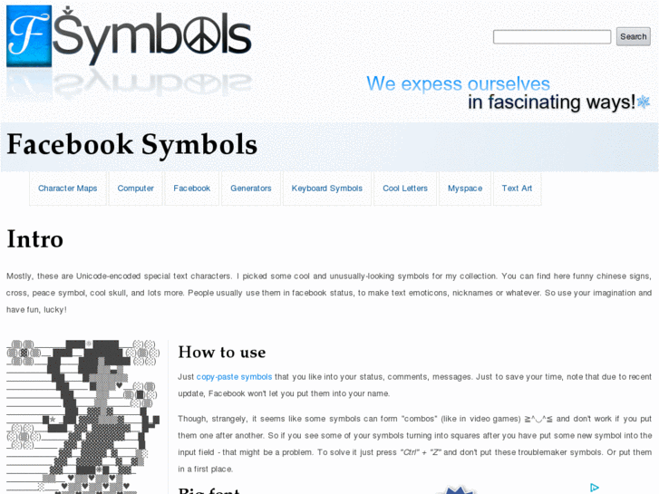 www.fsymbols.com