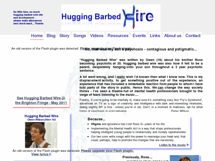 www.huggingbarbedwire.com