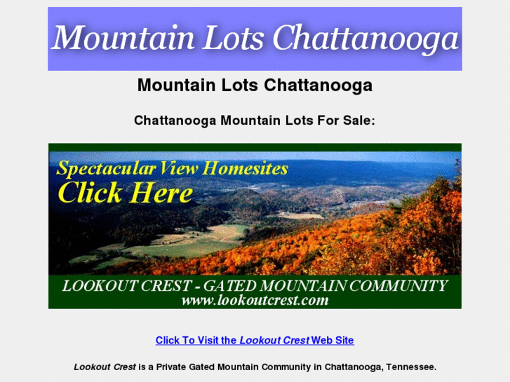 www.mountainlotschattanooga.com