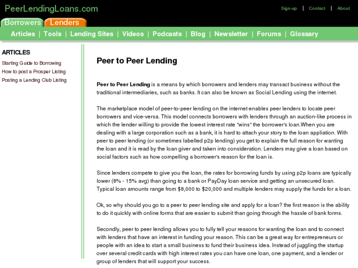 www.peerlendingloans.com