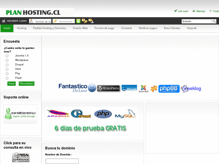 www.planhosting.cl