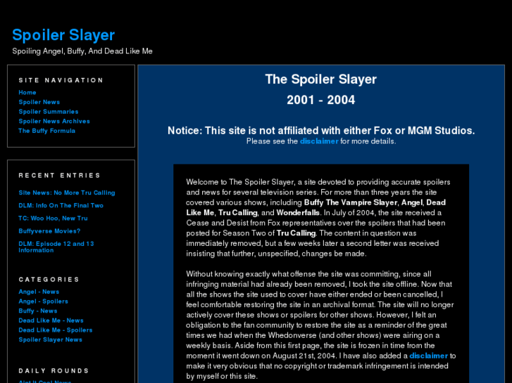 www.spoilerslayer.com