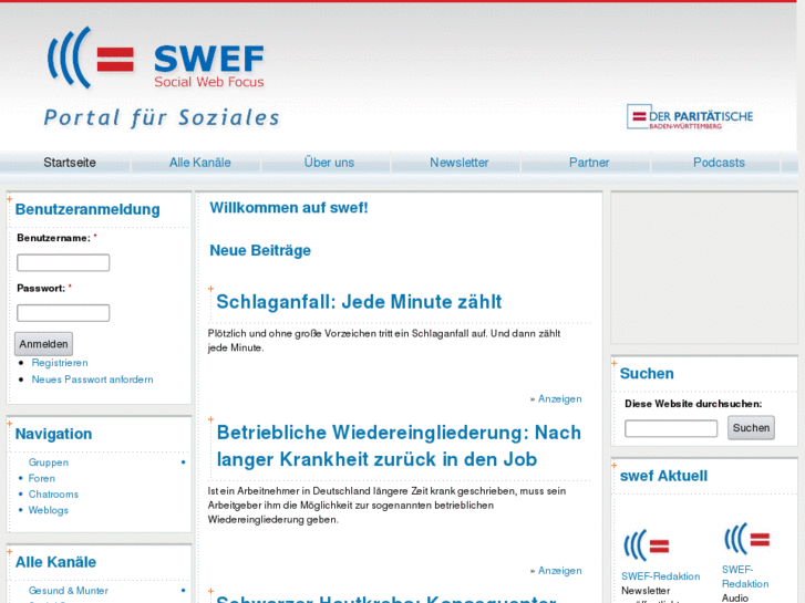 www.swef-sozialportal.com