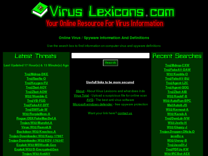 www.viruslexicons.com