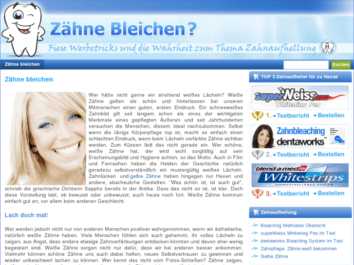 www.zaehnebleichen.biz