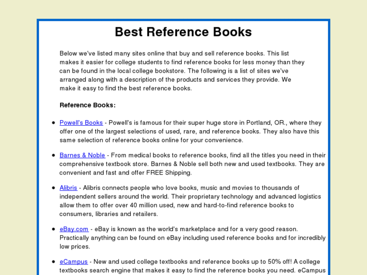 www.bestreferencebooks.com