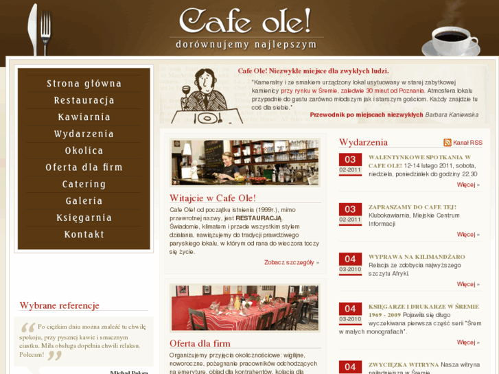 www.cafeole.com.pl