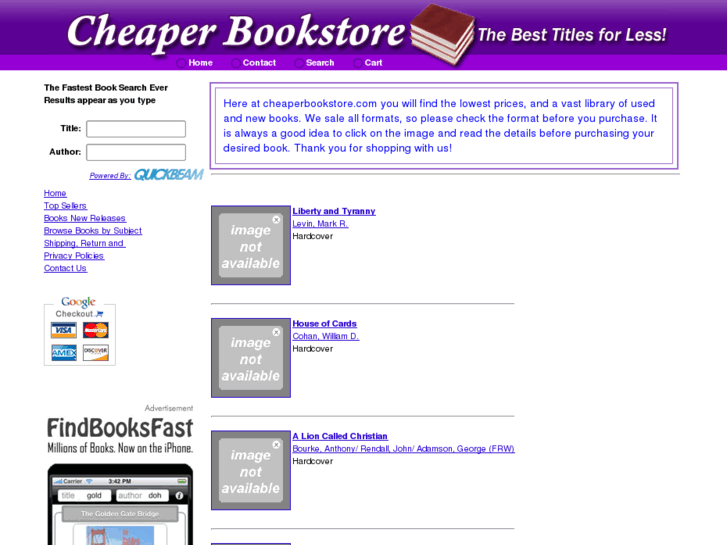 www.cheaperbookstore.com