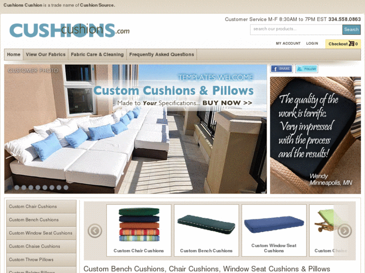 www.cushionscushion.com