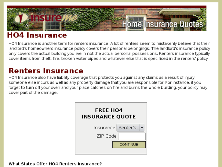 www.ho4insurance.com