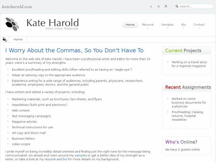 www.kateharold.com