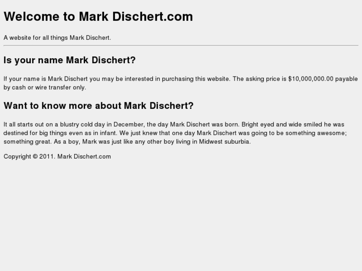 www.markdischert.com