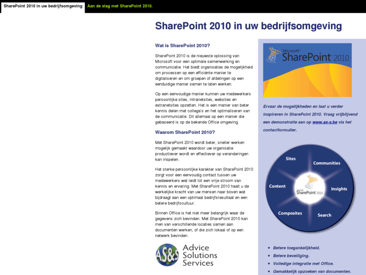 www.sharepoint2010.be