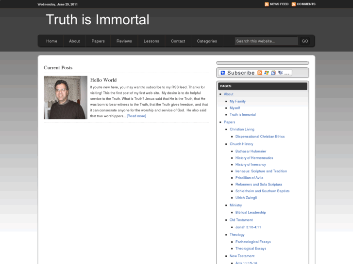 www.truthisimmortal.com