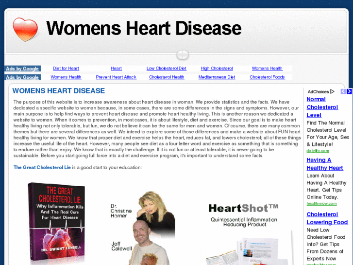 www.womensheartdisease.net