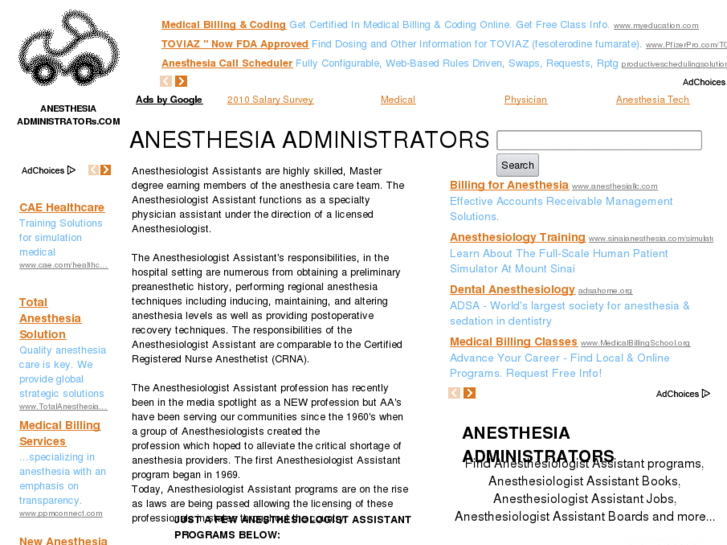 www.anesthesiaadministrators.com