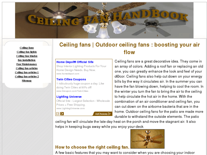 www.ceilingfanhandbook.com