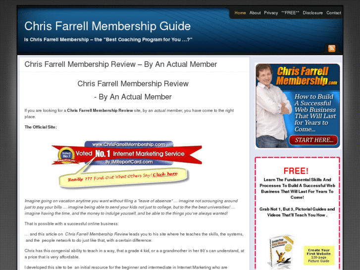 www.chrisfarrellmembershipguide.com