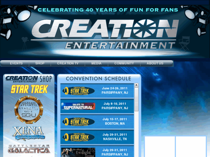 www.creationfanclubs.com