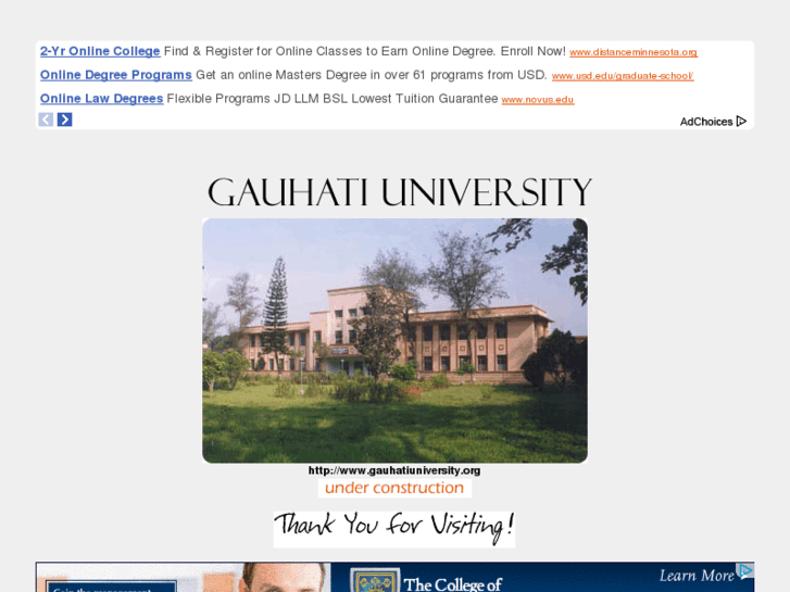 www.gauhatiuniversity.org