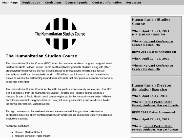 www.humanitarianstudiescourse.org