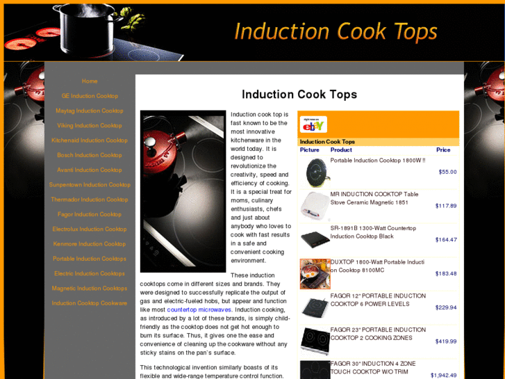 www.inductioncooktops.info