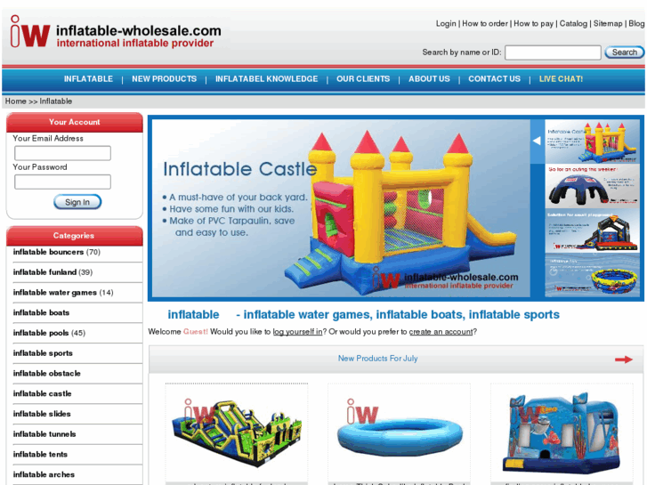 www.inflatable-wholesale.com