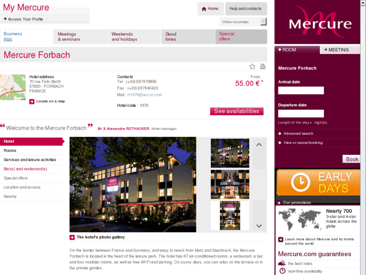 www.mercure-forbach.com