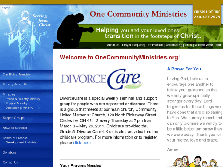 www.onecommunityministries.org