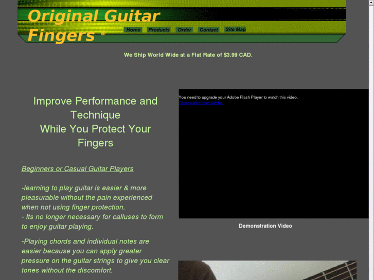 www.originalguitarfingers.com