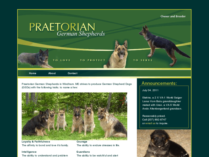 www.praetoriangermanshepherds.com