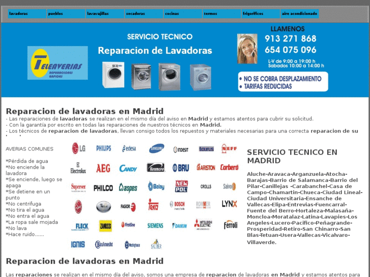 www.reparacionlavadorasweb.es